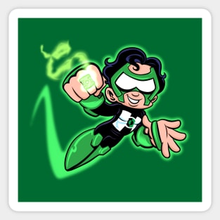 emerald hero Sticker